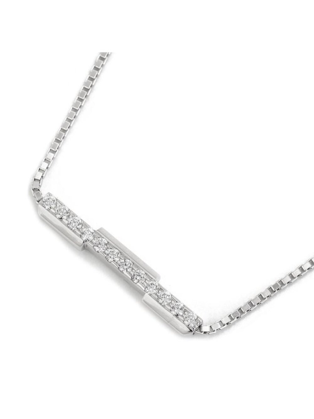Gucci Necklace Link To Love Silver